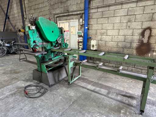 Peddinghaus 210A/13 kombinierte Profil-Stahlscherung mit Stempel, Flachstahlscher, Stabstahlscher, Profilstahlscherung und Nietvorrichtung