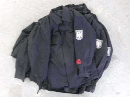 BW Firefighter uniform jacket, used (R18) (9x)