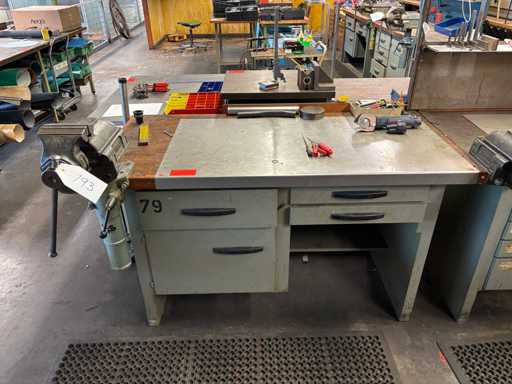   Workbench with contents