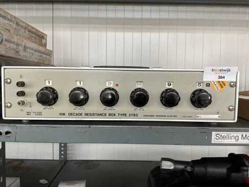 Yokogawa / YEW Decade Resistance Box 2793 Precisie weerstandskast