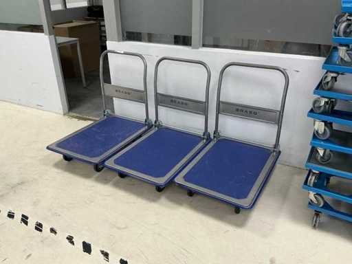 Brasq Faltplattform-Trolley (3x)