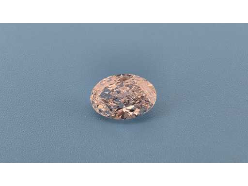 Diamant - aprox. 2,00 carate - diamant oval Brilliant (VS1)(certificat)