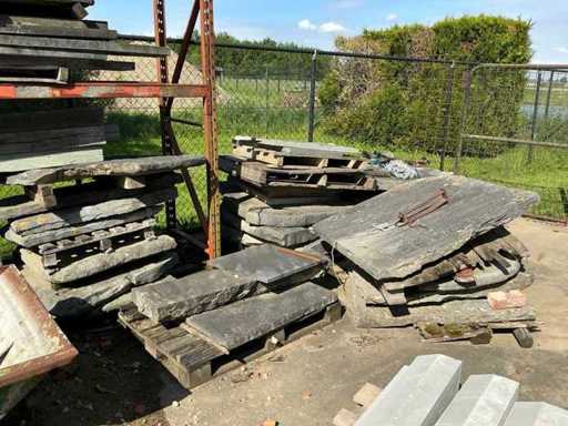 Lot of natural stone