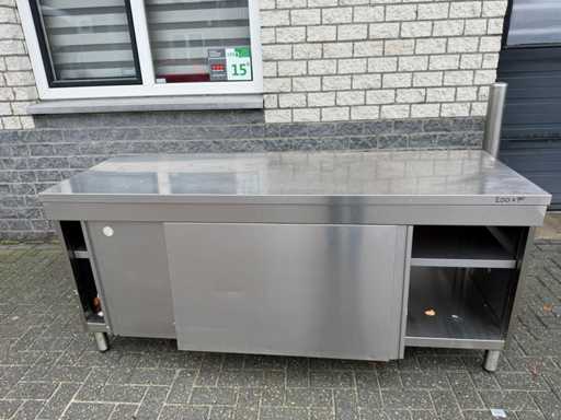 Inox - 2M - Werktafel