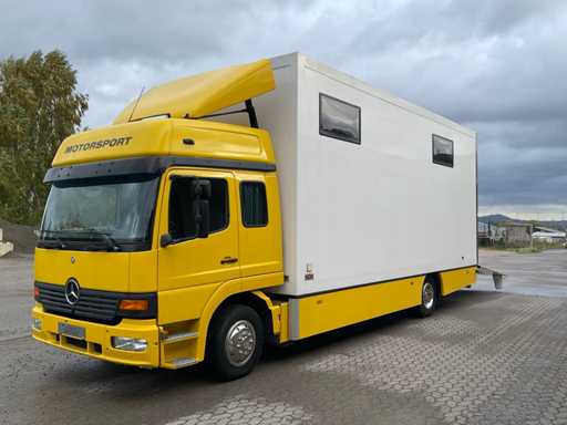 Mercedes-Benz - Atego 1328 - Transportor de curse cu caroserie box, apt? pentru circula?ie, dorin?a de inspec?ie