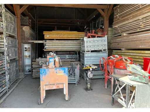 K&D | Dissolution of a construction company, machines, scaffolding, formwork and much more