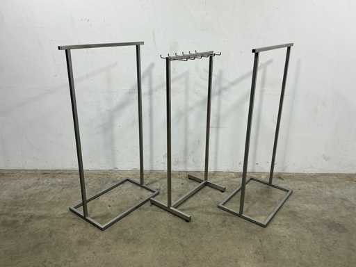 Clothing rack Stainless Steel various (3x)