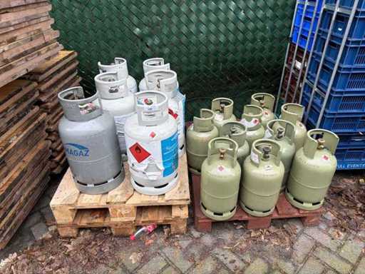 Butoanele goale de gaz (15 ori)