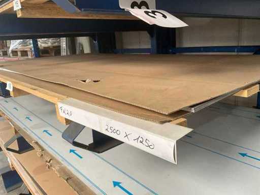 Konvolut Blech FAL Verzinkt -3,13 qm