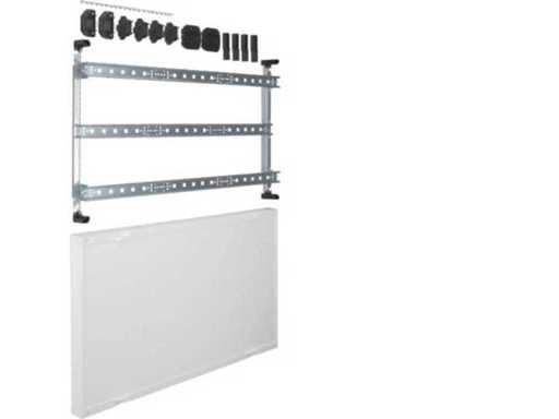 Baustein, 450x750mm, für Terminalblöcke, DIN-Schiene horizontaler UD33A1 (3x)