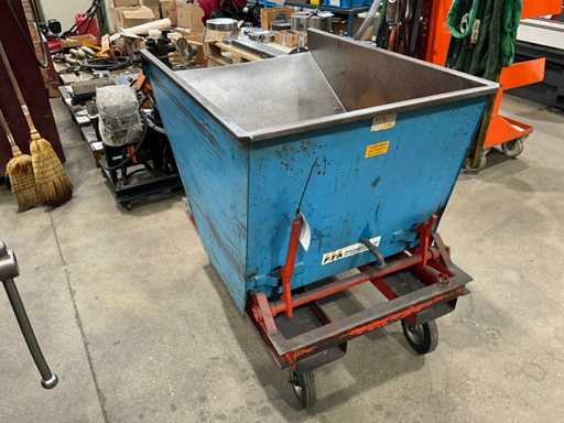 FTA-chiptrolley met kantelfunctie