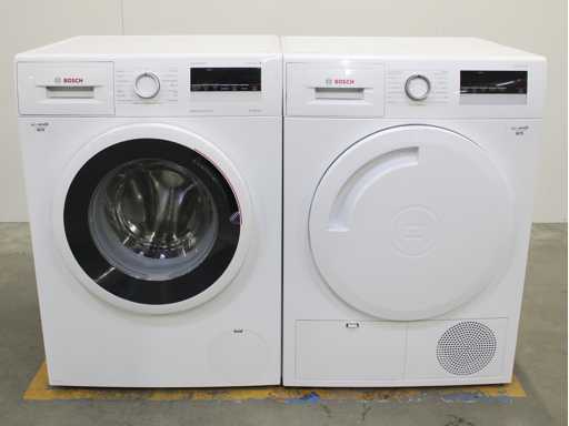 Bosch Serie|4 VarioPerfect EcoSilence Drive Wasmachine & Bosch Serie|4 Wasdroger