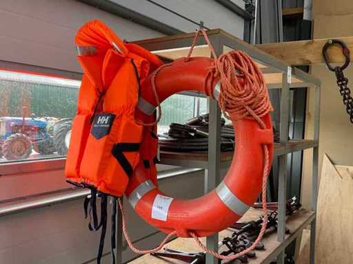 Life jacket and buoy
