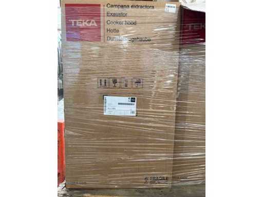 Teka DLV 985 Stone Grey Hood Hood 90 cm