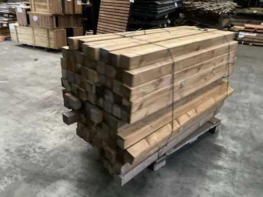 Pfosten im imprägnierten Kieferngarten – 180x8,8x8,8 cm (98x)