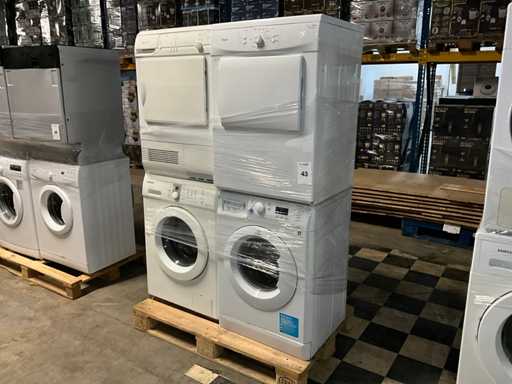 Wasmachine & droger (4x)