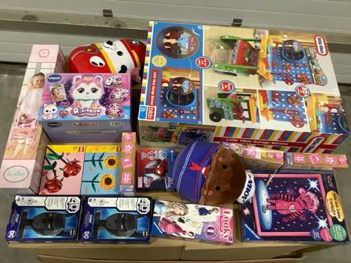 Jucării XL pentru palete noi cu Lego și Vtech