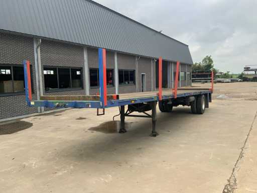 1988 Floor FL0-10-102 Floor Flat Semi-trailer