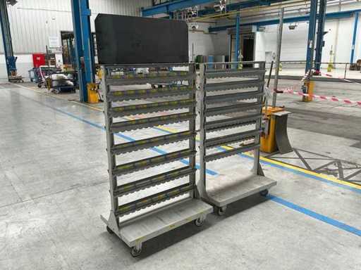 Depozitarea mobilă a materialelor EUROKRAFT (2x)