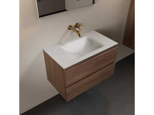 Dulap de baie Oak Mocha 80cm 