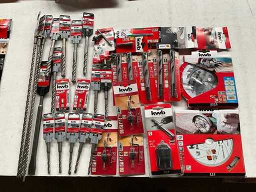 Accesorii pentru sculele KWB Mix lot