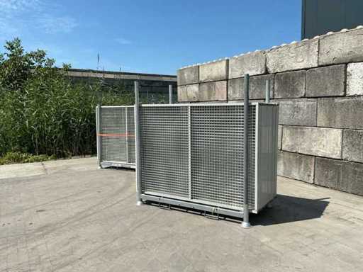 Warehouse security fences (138x)