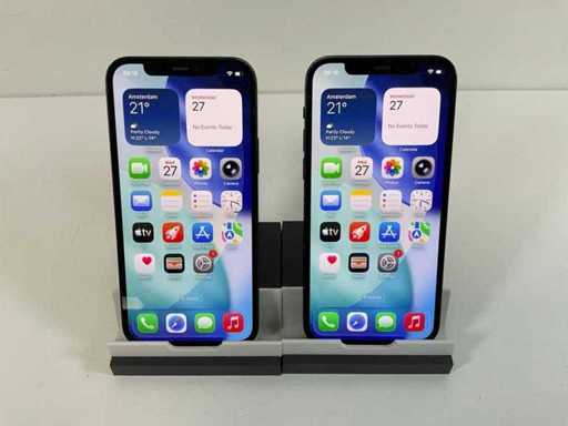 Apple iPhone 12 - 128GB - Negru (2x)