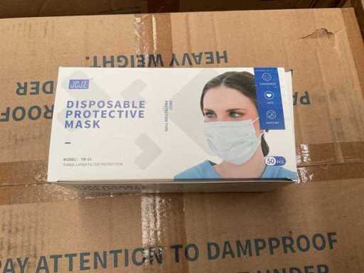 JCJZ TB-01 Masque chirurgical jetable (36000x)