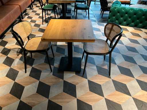 Dining table with chairs