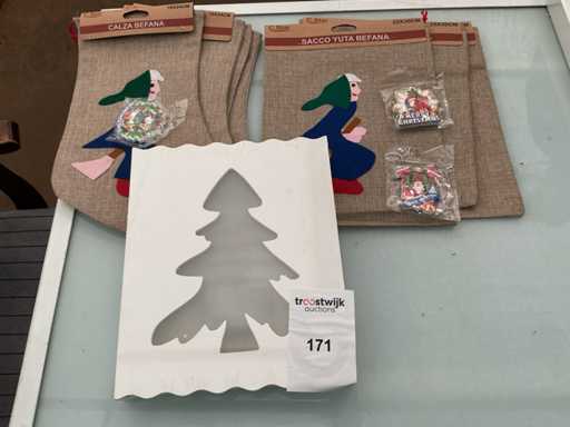 Weihnachtsdekoration für Partys.