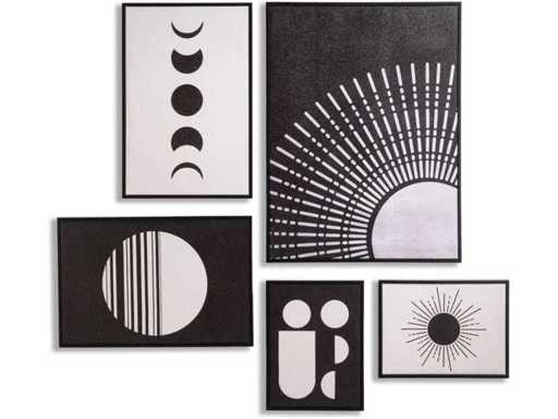 Lot Coco Maison Lunatic Set mit 5 Drucken (17 Sets)