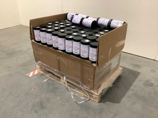 Palette mit Nahrungsergänzungsmitteln