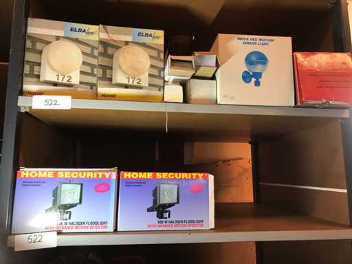 Batch of various lamps