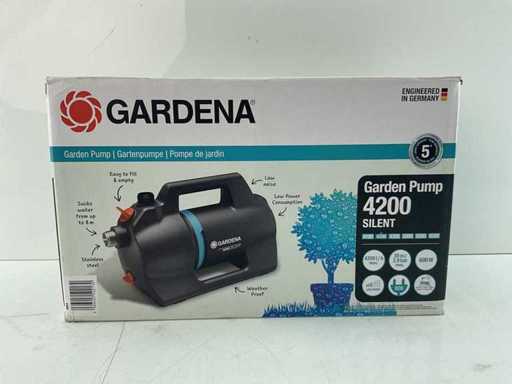 Gardena - Pompe d’irrigation 4200 silencieuse - Pompe à eau