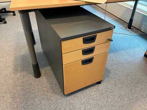 KINNARPS Caisson de bureau sur roulettes