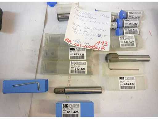 Kaiser - Assortiment de manchons réducteurs / supports de tige de forage (14x)