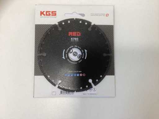 KGS RED Diamond Grinding Wheel 125mm