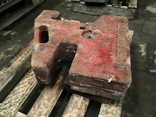 Greutate față (3x)