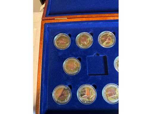 South Africa Commemorative Coin Set Football Complete