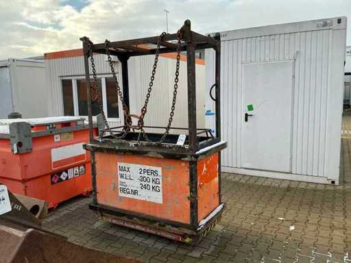 Jagé Manbak / gabbia da lavoro per 2 persone