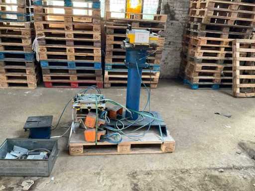 2004 Schüco Basispresse Pneumatische Aluminiumprofil-Eckpresse