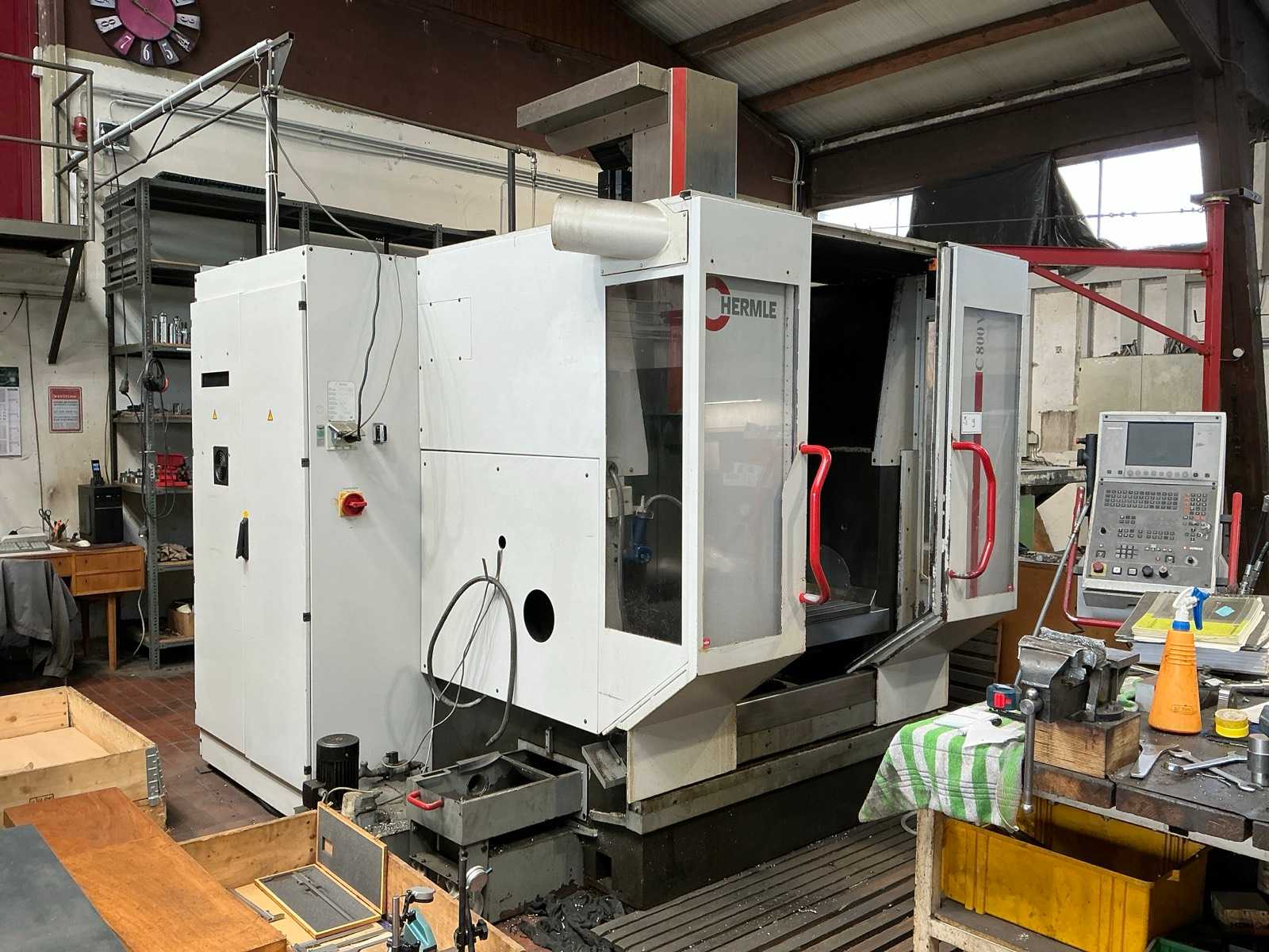 1997 HERMLE C800V CNC 3-Axis Machining Center