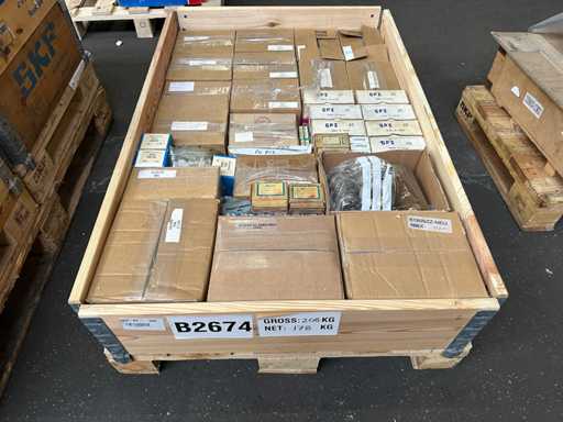 178 kg net bearings from several brands