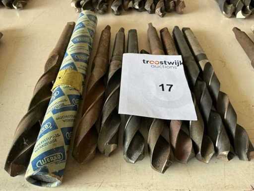 Lot Metal Drills HSS (10x)