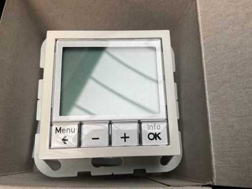 Berker thermostaat met display en maakcontact