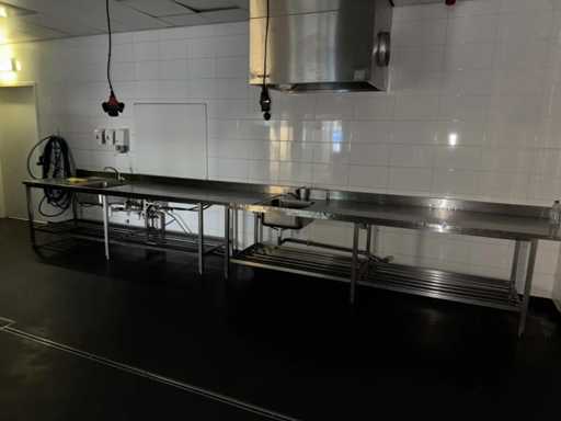 Lavello in acciaio inox