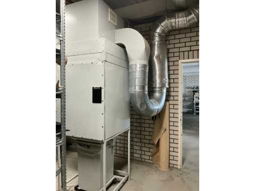 Frans Pulles Filterafzuiginstallatie v.v. mobiele stofopvangunit, besturingskast