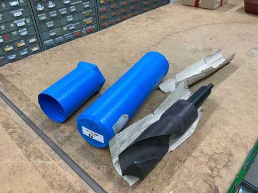 DIN 345 Type N HSS Twist Drill with Morse Taper 78.00 mm