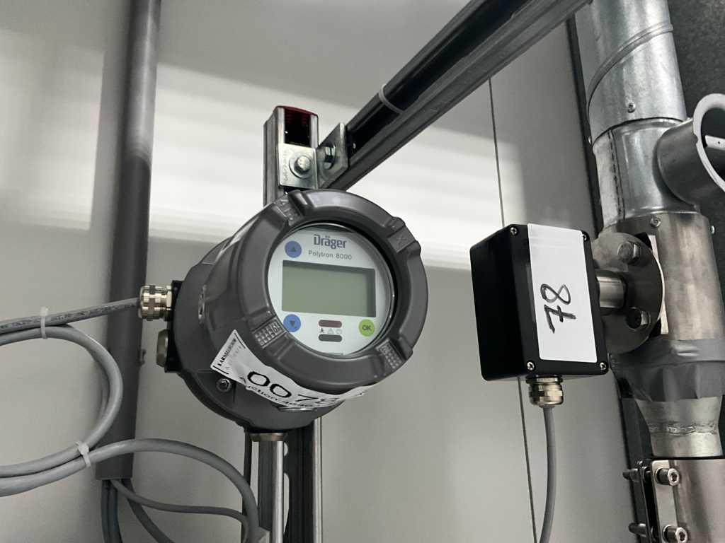 Dräger Polytron 8000 Gasdetector met sensor Troostwijk Auctions