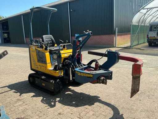 2016 Pazzaglia FZ.12p Zelfrijdende hydraulische bomenrooier/kluitenrooier op rubs